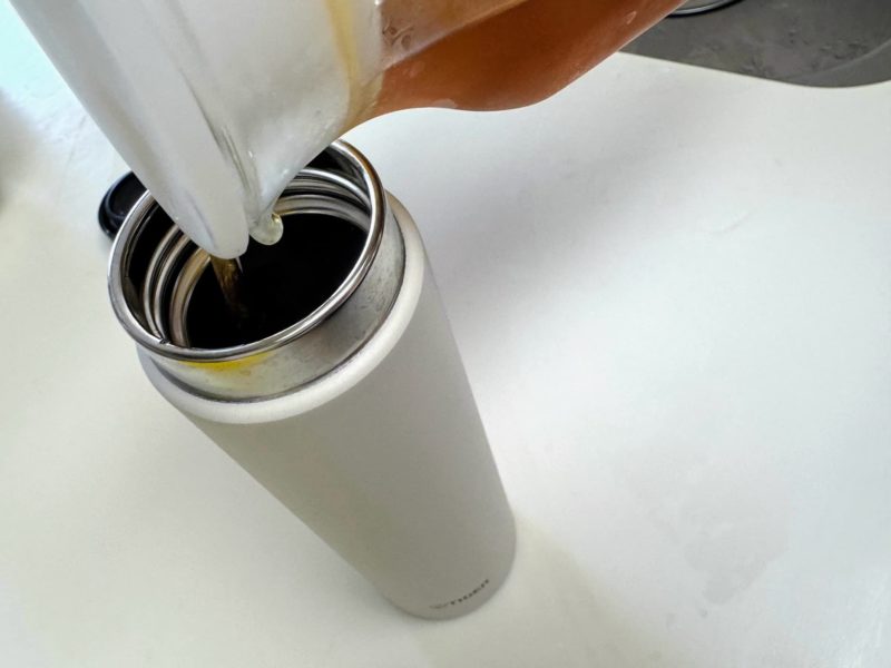 タイガーのパッキン一体型水筒